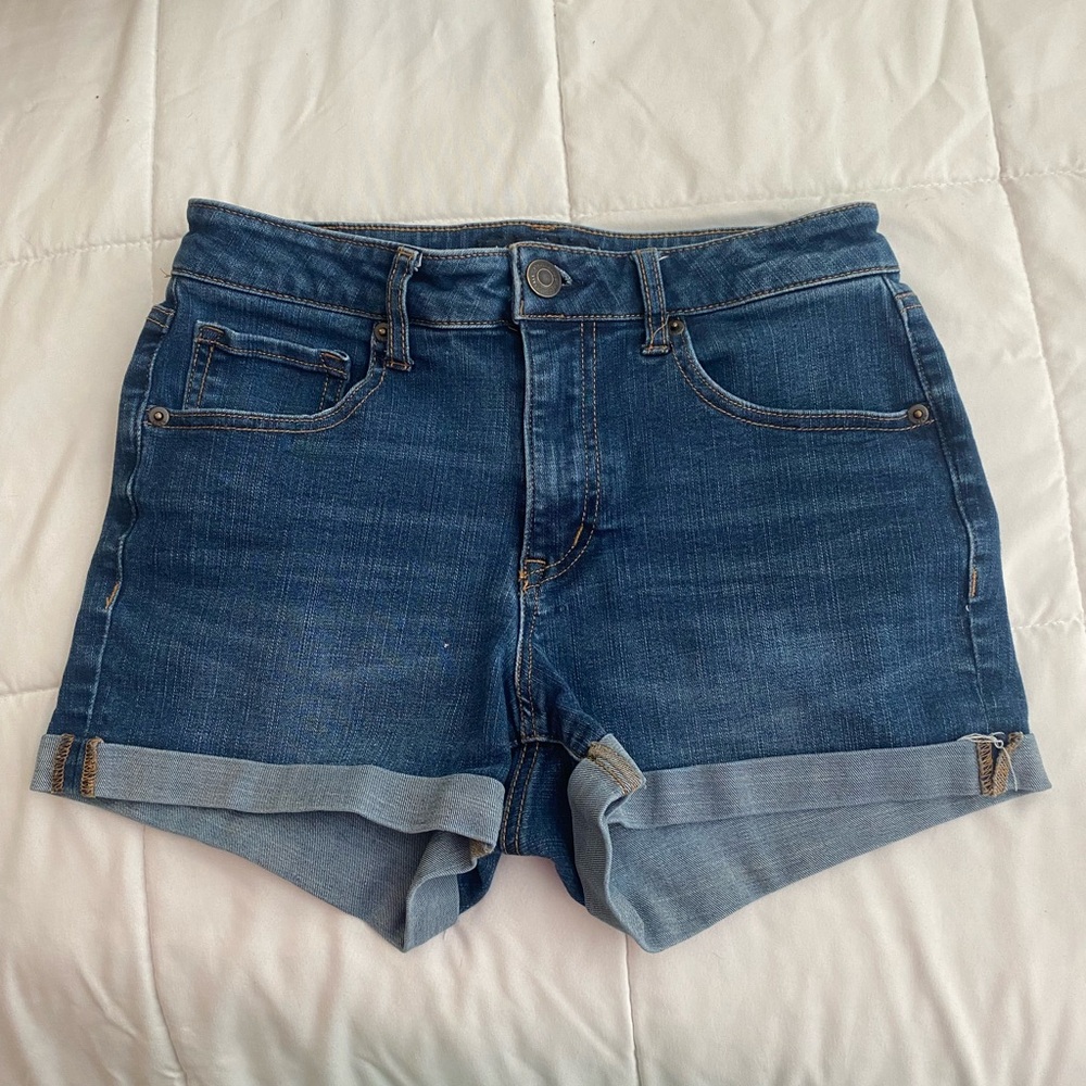Aeropostale Vintage Dark Blue Jean Shorts